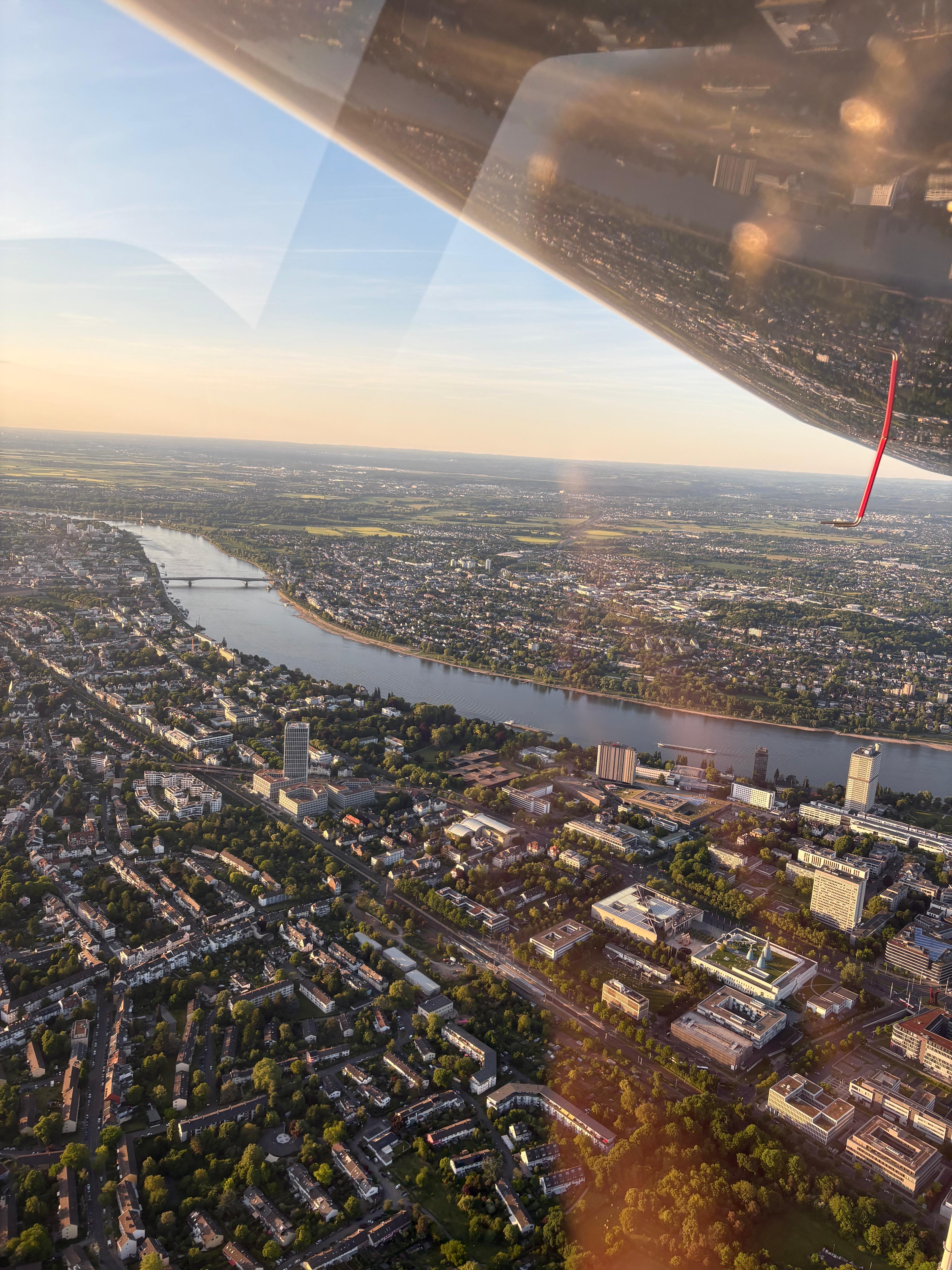 Panoramablick aus der Luft
